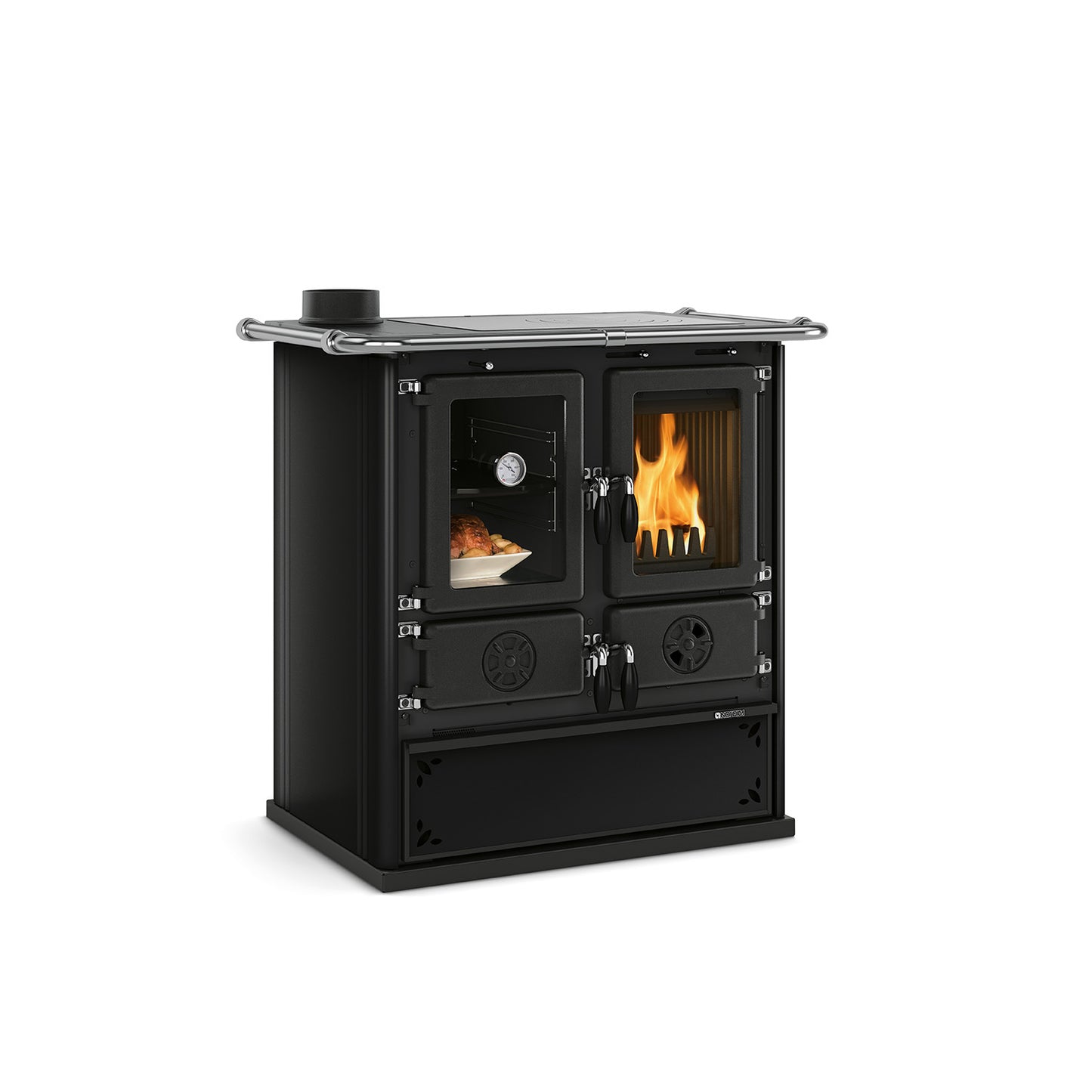 Nordica-Extraflame - Rosetta Sinistra 5.0 Steel - 2 Colors
