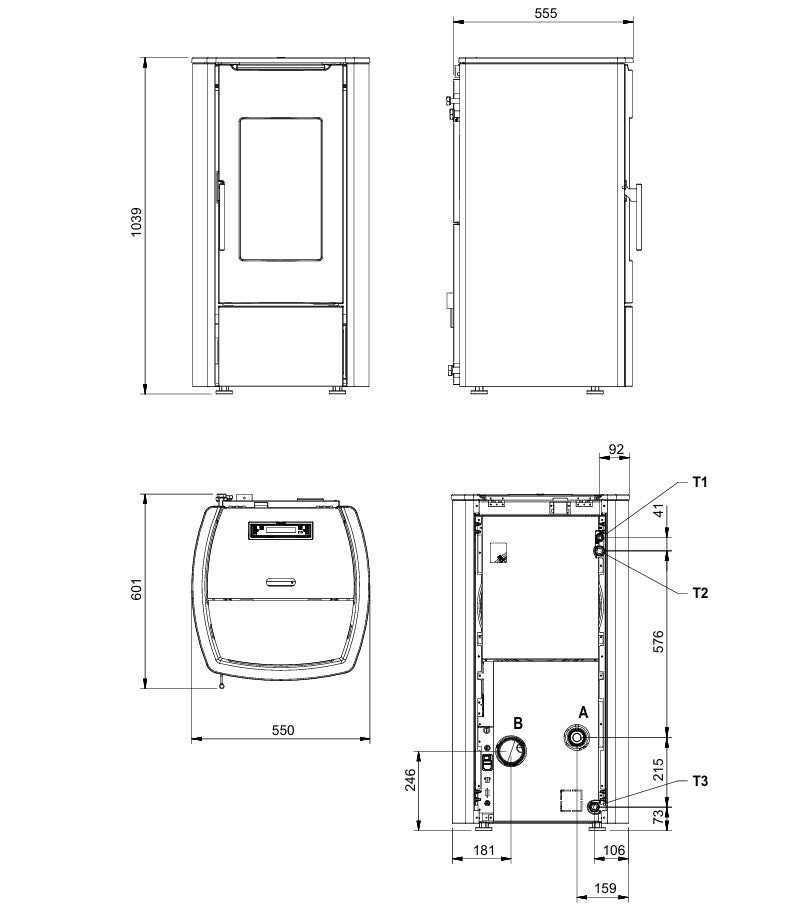 Nordica Extraflame Marina Idro H11