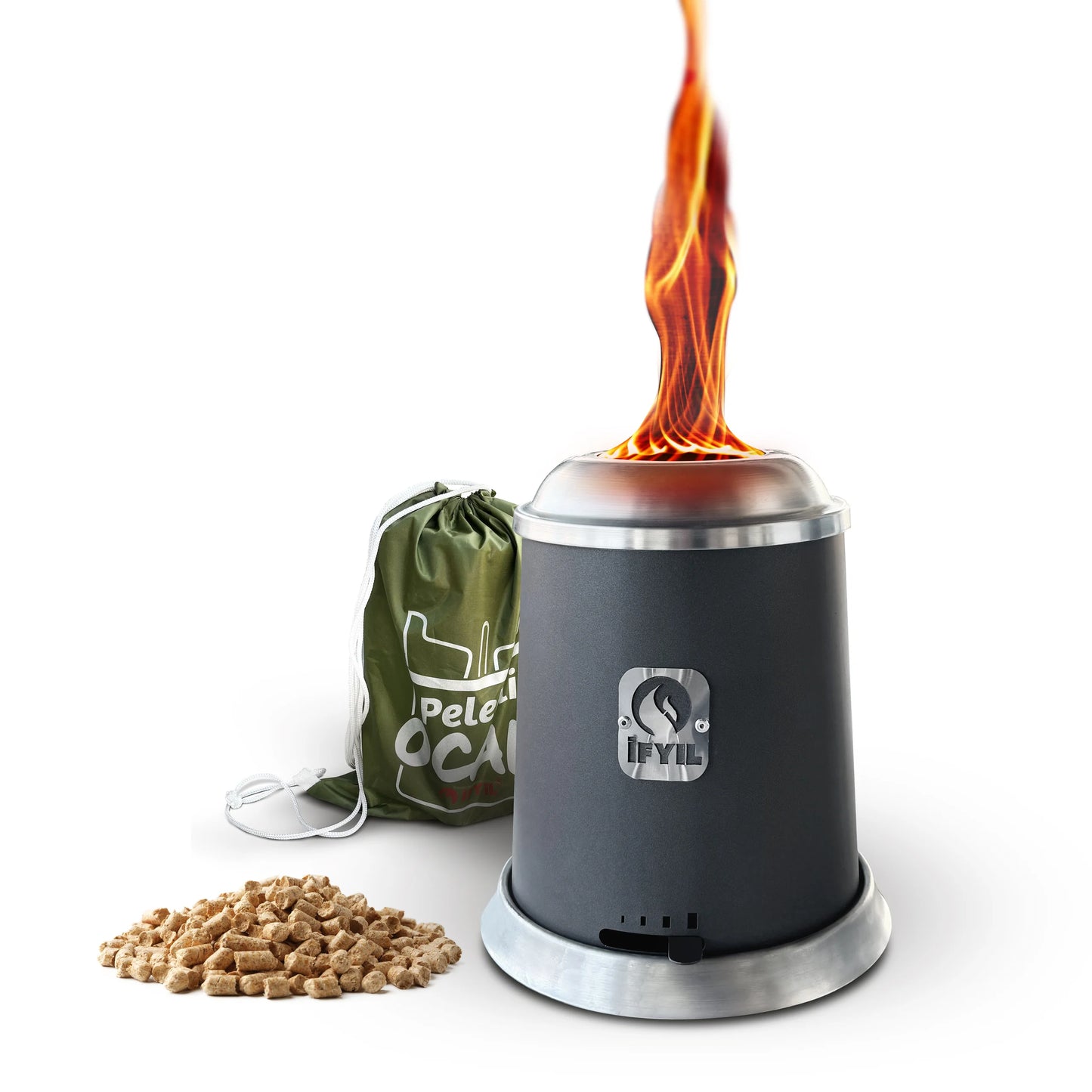 Pellet Patio Heater & BBQ