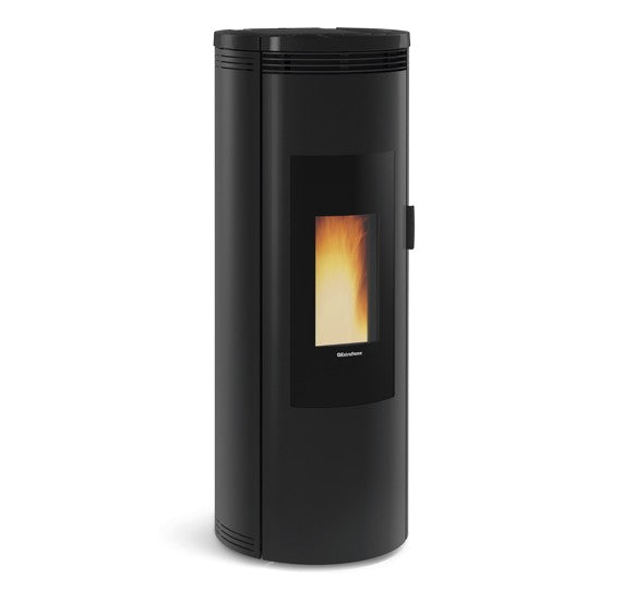 EXTRAFLAME AMIKA - WOOD PELLET STOVES, FREE STANDING, RED/BLACK/WHITE/NATURAL 8.8 KW