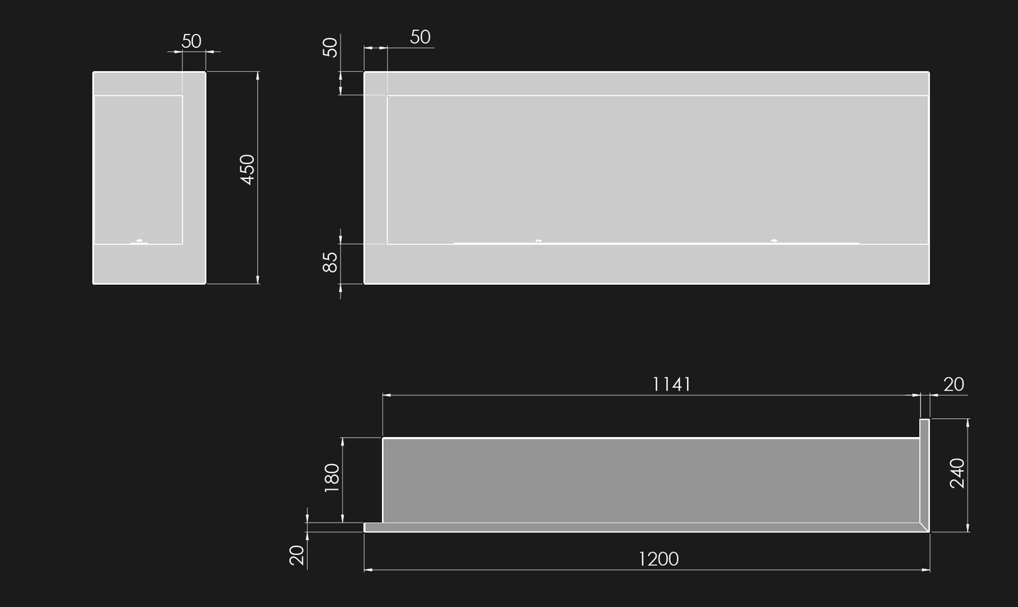 SimpleFire - Corner 1200 Left / Right