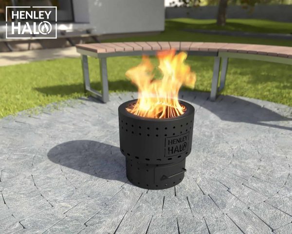 Henley - Halo Firepit Stainless Steel