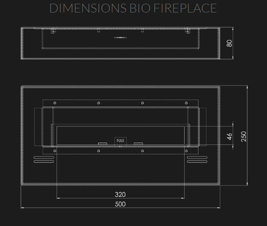 Simplefire Bioethanol Simplebox 500