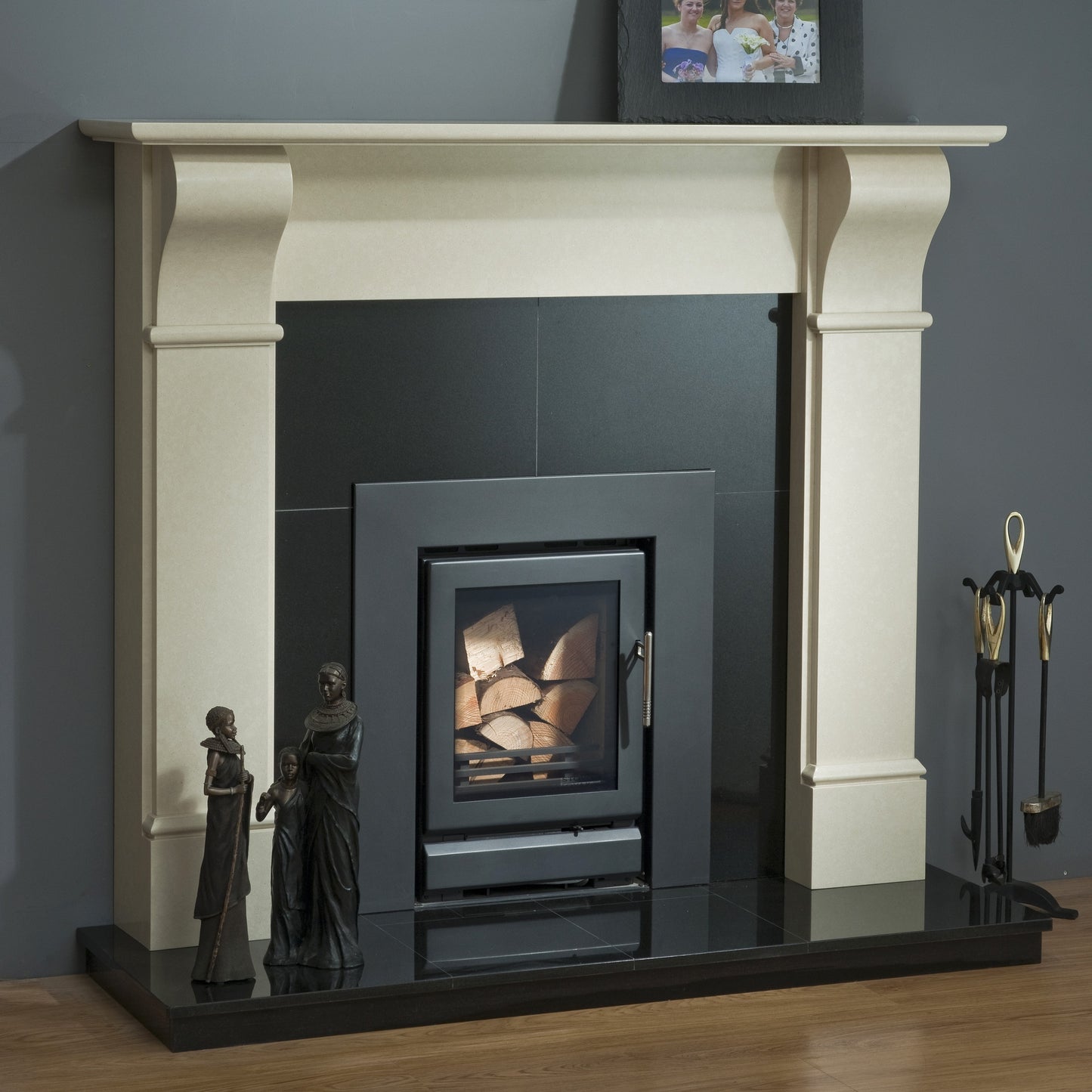 Ariel Corbel Fireplace