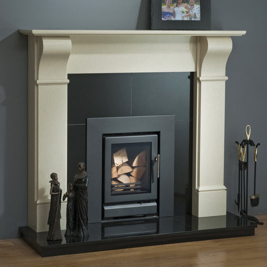 Ariel Corbel Fireplace