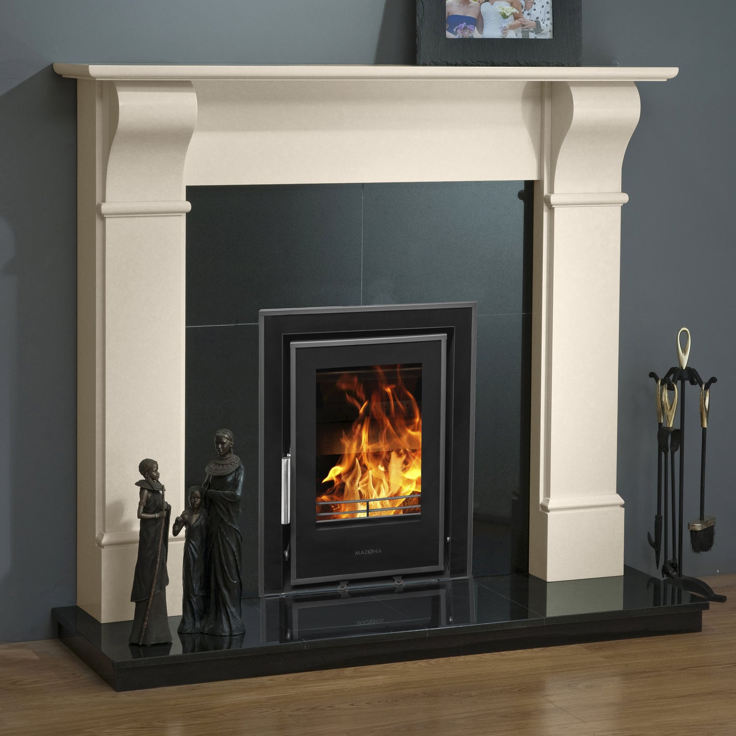 Ariel Corbel Fireplace