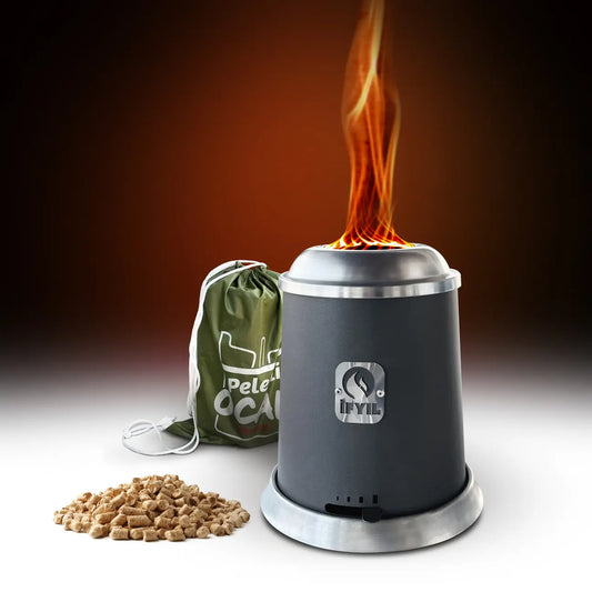 Pellet Patio Heater & BBQ