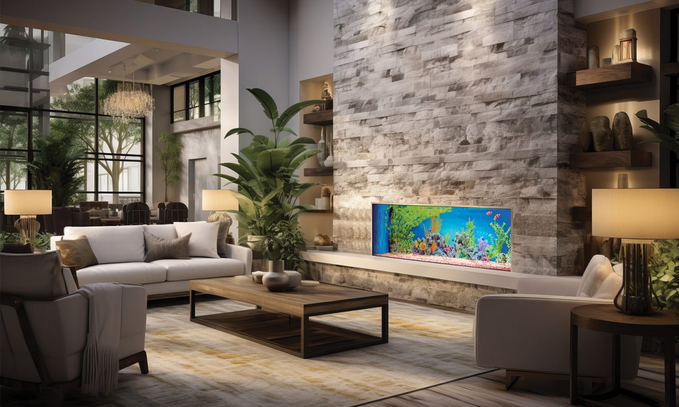 Solution Trueflame 150 3dx- Fishtank & Electric fire
