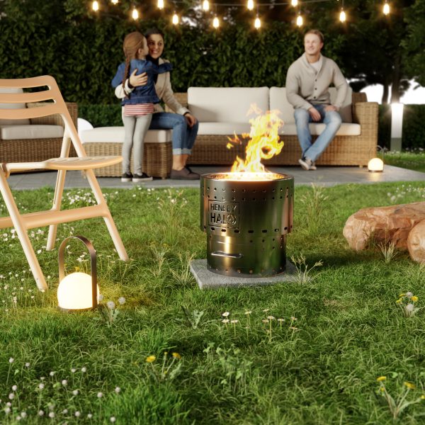 Henley - Halo Firepit Stainless Steel