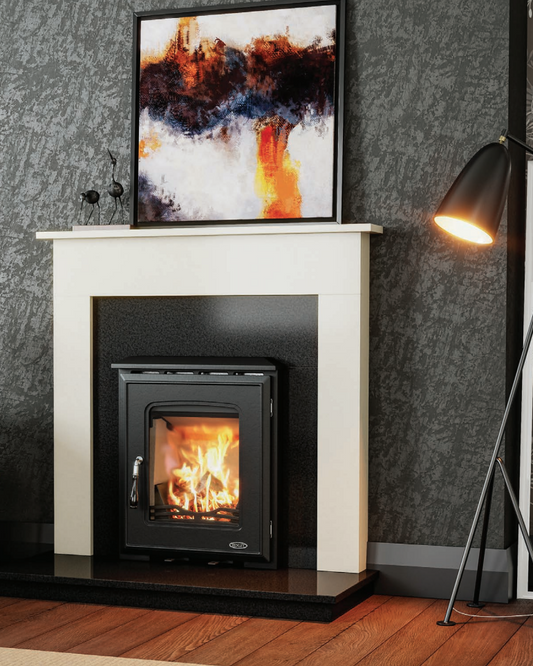 Bertoneri - Fermoy, Ivory Pearl / Black Granite - 40"