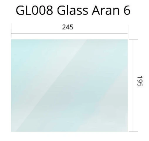 Henley - Aran Glass for 6 kW