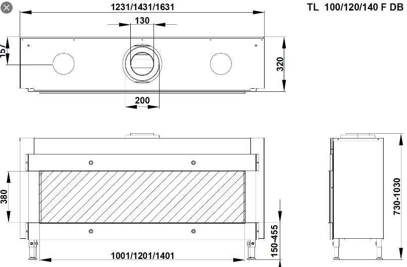 Trimline 140 F DB